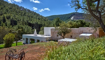 Resa Esatates for sale finca st rafael Ibiza modern 1 terrace and house.jpg